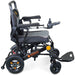 Bangeran Pegasus Lightweight Pediatric Power Wheelchair Black Side View