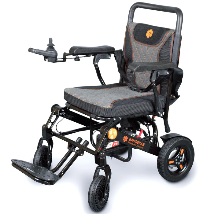 Bangeran Pegasus Lightweight Pediatric Power Wheelchair Side view