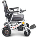 Bangeran Pegasus Lightweight Pediatric Power Wheelchair Silver Side View