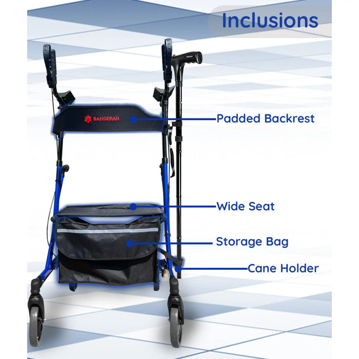 Bangeran BreezeStride Multi-Functional Rollator