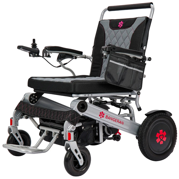 Bangeran Mammoth EX Automatic Folding Power Wheelchair- Side View