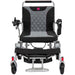 Bangeran Mammoth EX Automatic Folding Power Wheelchair - Silver Front View