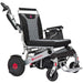 Bangeran Mammoth EX Automatic Folding Power Wheelchair Silver Side View