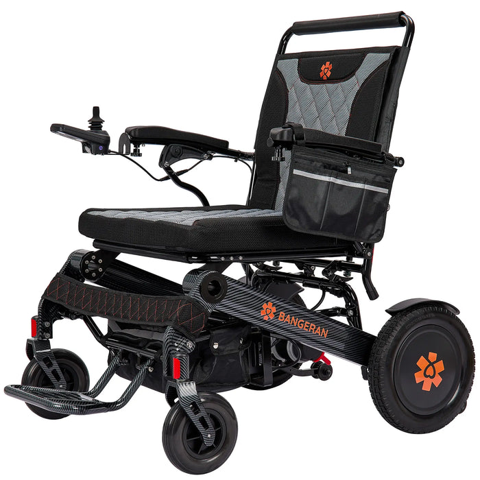 Bangeran Mammoth EX Automatic Folding Power Wheelchair - Side View