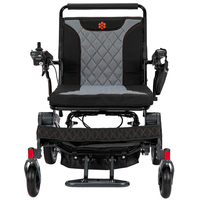 Bangeran Mammoth EX Automatic Folding Power Wheelchair Front View