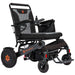 Bangeran Mammoth EX Automatic Folding Power Wheelchair - Black Side View