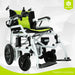 Bangeran Phoenix Kids Electric wheelchair with green seat on a white background, featuring the Bangeran brand.