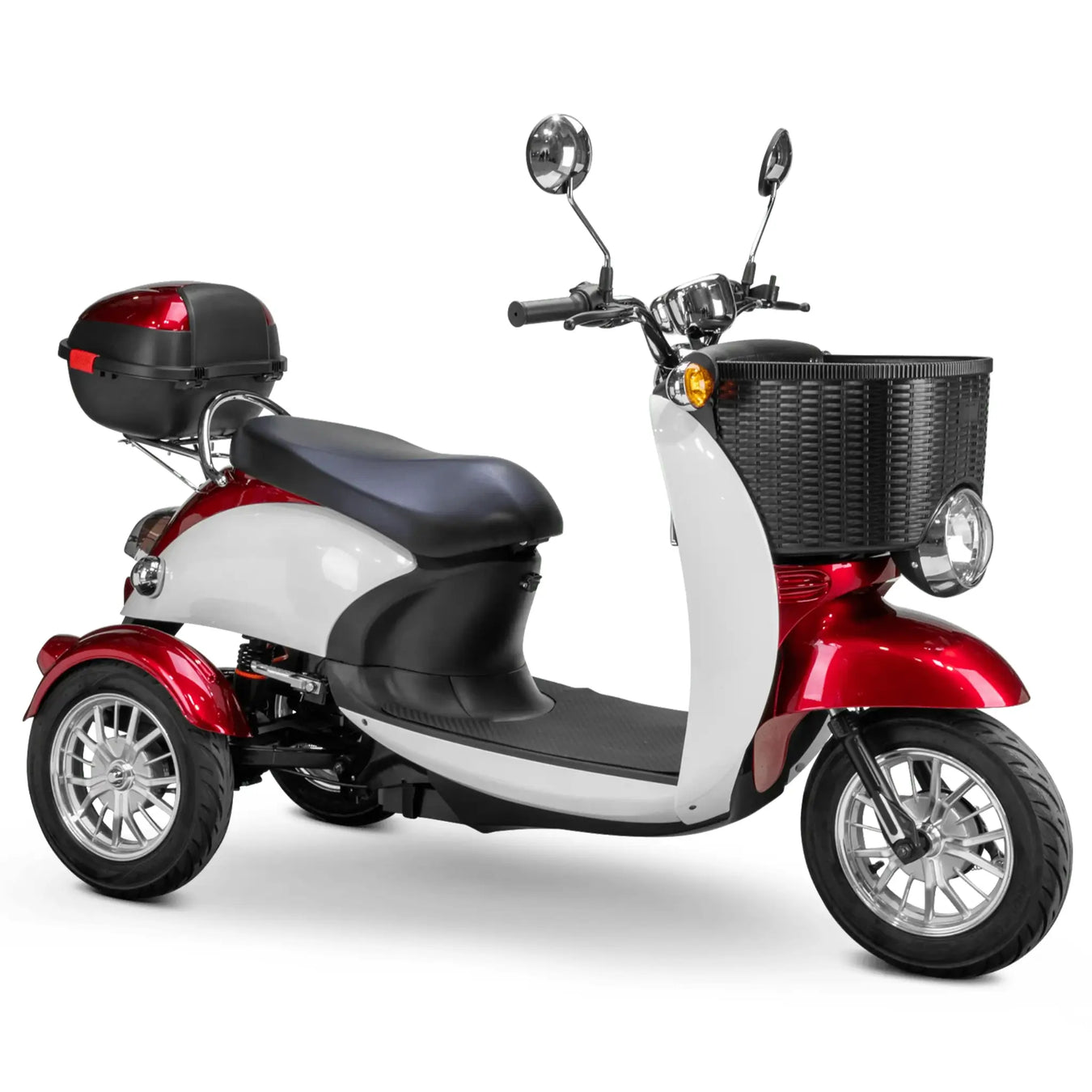 Supreme Sport Luxury 3-Wheel Mobility Scooter Red