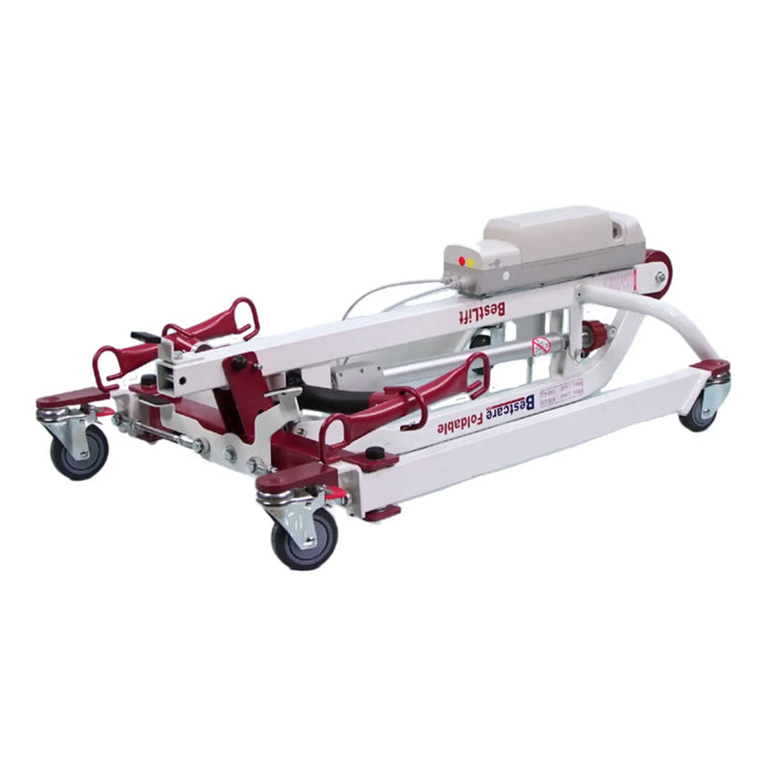 Bestcare BESTLIFT PL400EF Full Body Electric Foldable Patient Lift – 400 lb Capacity - Folded