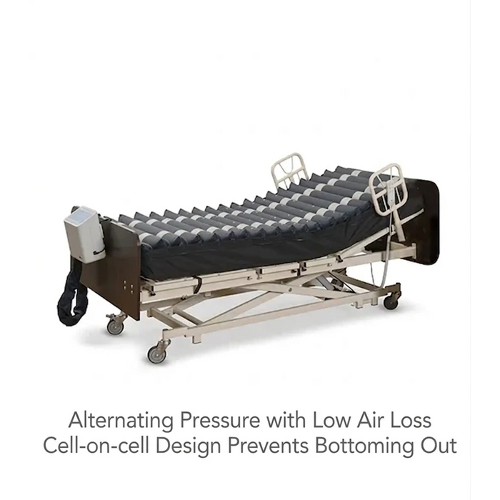 Alternating Pressure with Low Air Loss CZ36_Comfort_Zone_mattress Cell-on-cell Design Prevents Bottoming Out