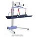 Hoyer Pro Stature lift with Canvas Stretcher arrangement on a white background