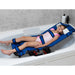 Circle Specialty Anchor Pediatric Bathing Chair with Child using on the Tub