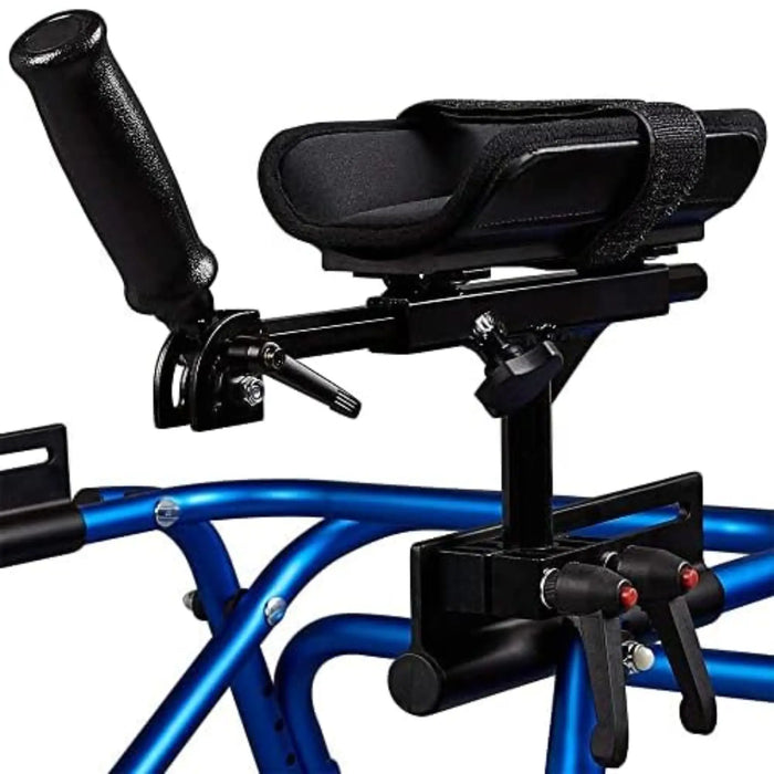 Circle Specialty Forearm Platform With Grip for Klip Posterior Pediatric Walker - One Handle Show