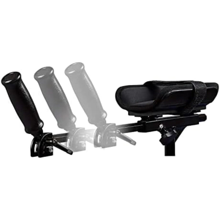 Circle Specialty Forearm Platform With Grip for Klip Posterior Pediatric Walker - Adjustable View