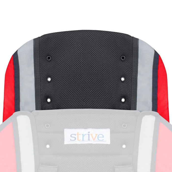 Circle Specialty Headrest Extension for Strive Adaptive Stroller - Red Color