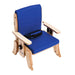 Circle Specialty Pango Posture Seating Chair Side View Wood Chair