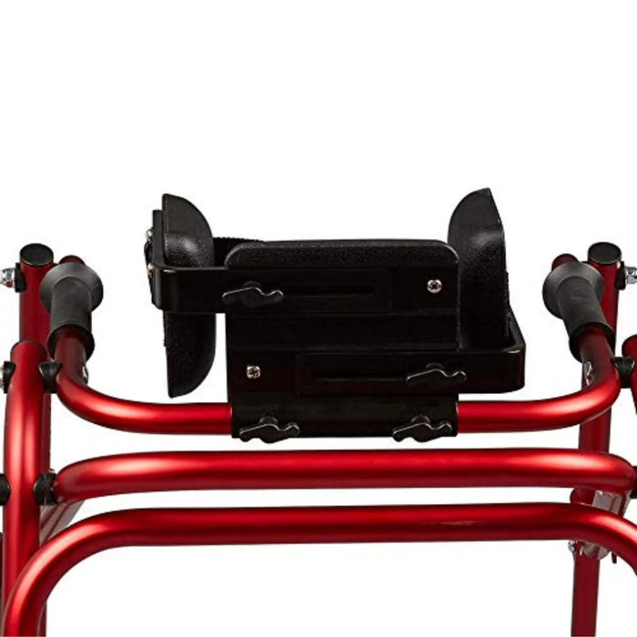 Circle Specialty Pelvic Stabilizer For Klip Posterior Pediatric Walker - Back View Attached to the Walker