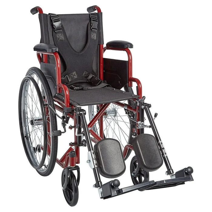 Circle Specialty Ziggo Elevating Leg Rest Black with Foot Rest