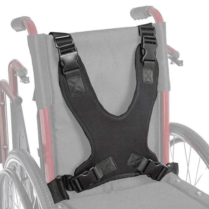 Circle Specialty Ziggo Trunk Harness Black Wheelchair Attached