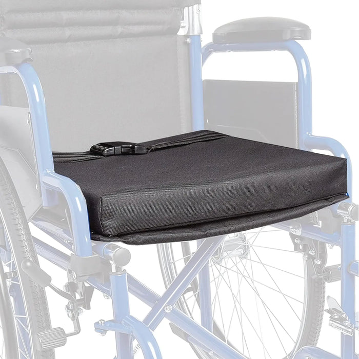 Circle Specialty Ziggo Wheelchair Cushion   Black Cushion