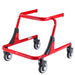 Circle Specialty Pivot Gait Trainer Walker for Kids - Red Frame Medium Size