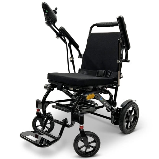 ComfyGO Glide Care G-5 Lightweight Foldable Electric Wheelchair - Motorized Power Wheelchair 12 Miles Side View