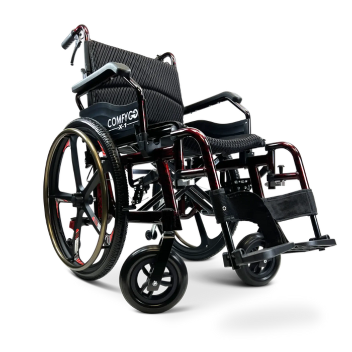 ComfyGO X-1 Lightweight Manual Wheelchair