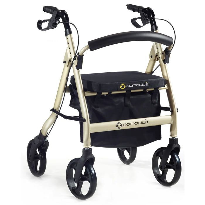 Comodita Prima Rolling Walker- Metallic Champagne