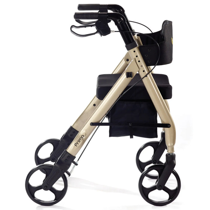 Comodita Prima Special Rolling Walker - Metallic Champagne