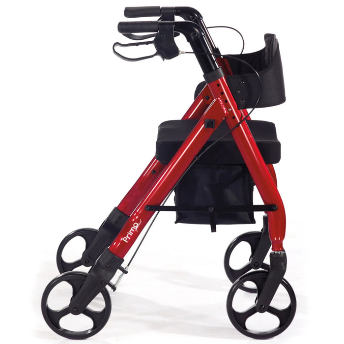 Comodita Prima Special Rolling Walker - Metallic Red