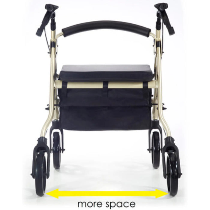 Comodita Spazio Rolling Walker back