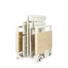 CostCare B437 ultra-low bed folded upright for storage