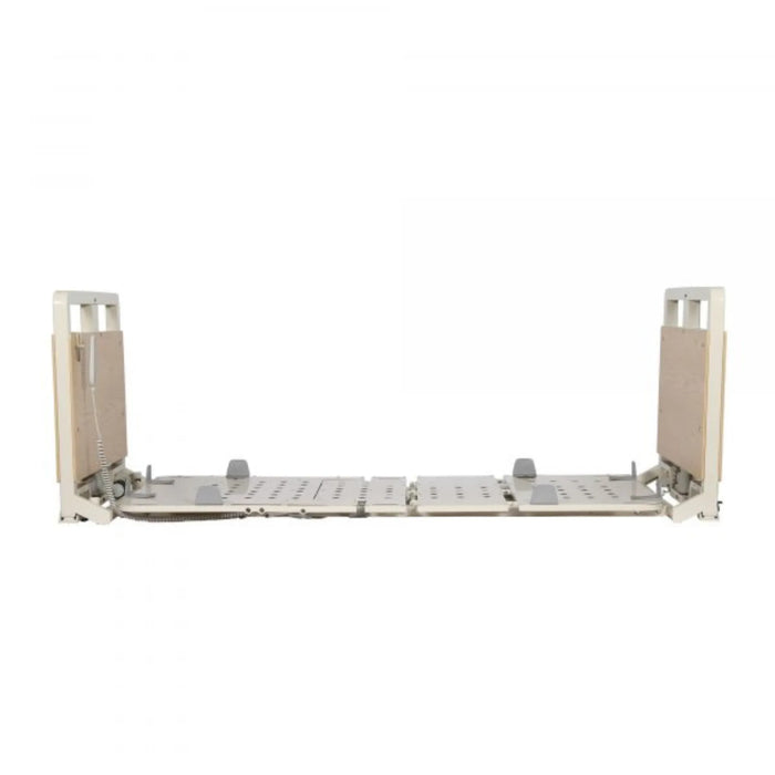 CostCare B437 ultra-low bed at floor-level position, front view