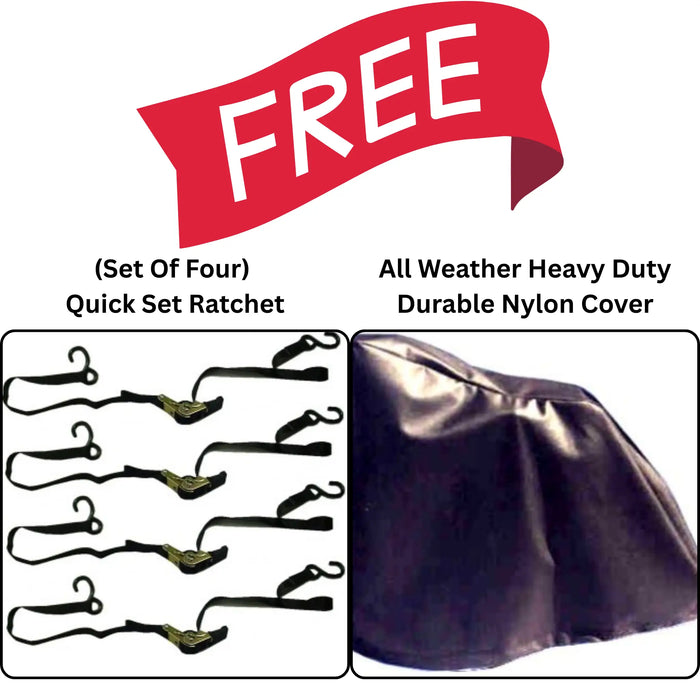 Craftsmen (2) in (1) 550XL Mobility Scooter & Wheelchair Carrier – Free Accessories