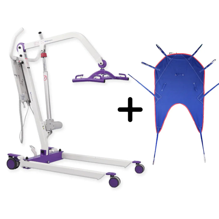 Dansons PL350 Compact Lightweight Electric Patient Lift – Safe Transfers up to 350 lbs