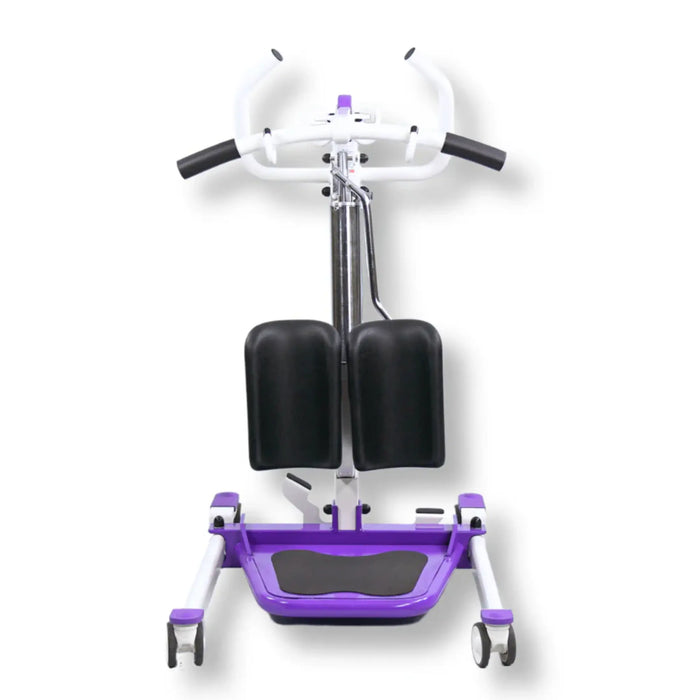 Dansons SA350H Hydraulic Stand Assist Lift with Free Sling – Compact Manual Sit-to-Stand Transfer Aid -350 lbs Capacity