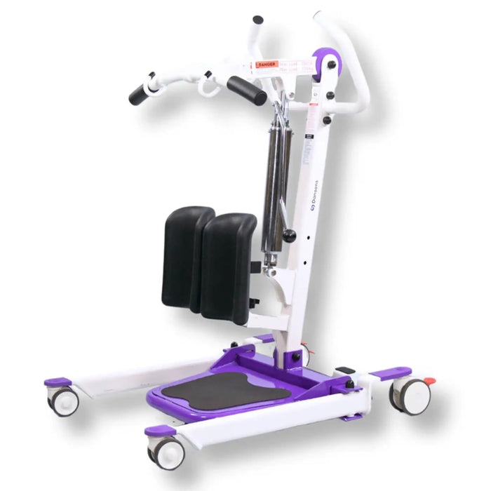 Dansons SA350H Hydraulic Stand Assist Lift with Free Sling – Compact Manual Sit-to-Stand Transfer Aid -350 lbs Capacity