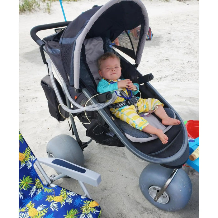 baby stroller for sand DeBug Baby Bug All Terrain Beach Stroller