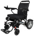 Discover Mobility Electra 7 HD Wide Bariatric Foldable Wheelchair - Black