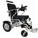 Discover Mobility Electra 7 HD Wide Bariatric Foldable Wheelchair - Silver