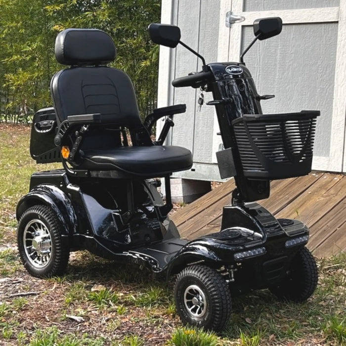 Discover Mobility Gladiator 4 Wheel Heavy Duty Mobility Scooter - Black