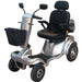 Discover Mobility Gladiator 4 Wheel Heavy Duty Mobility Scooter - Silver