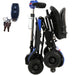 Discover Mobility Optimus Automatic Folding Scooter - Folding with remote and keys