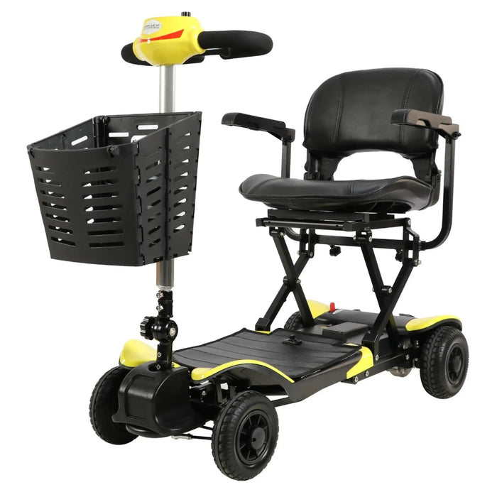 Discover Mobility Optimus Automatic Folding Scooter - yellow