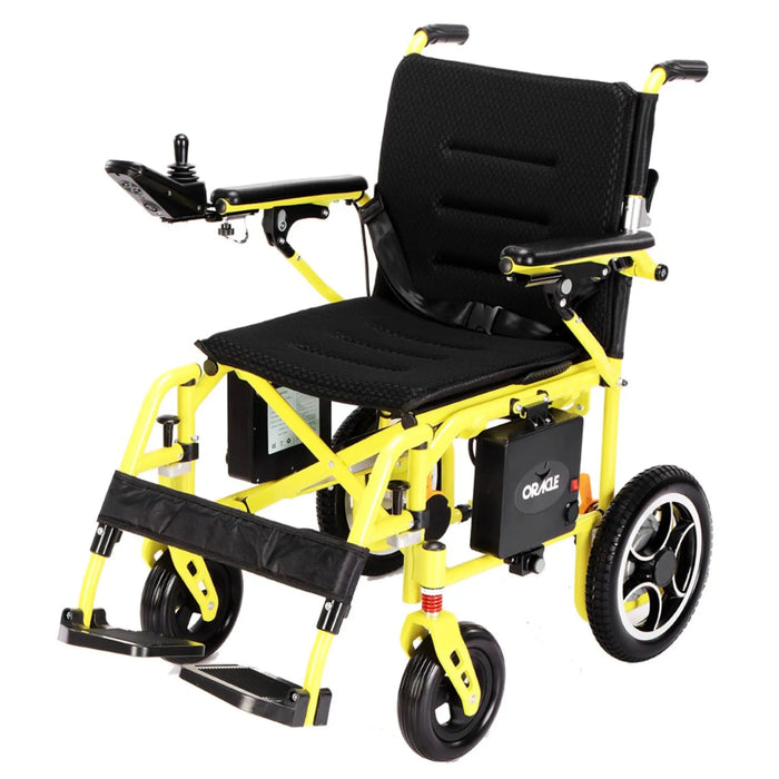 Discover Mobility Oracle Super Light Power Wheelchair Yellow Frame