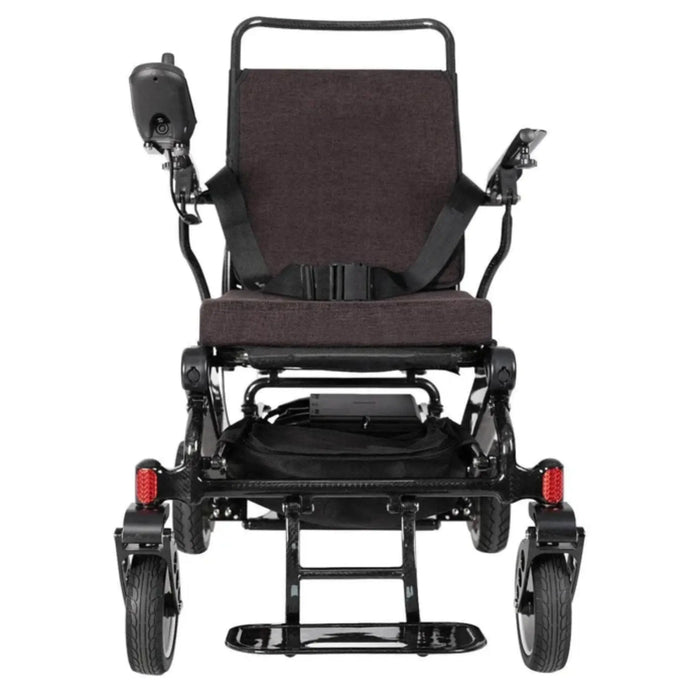 Discover Mobility Pegasus Carbon Fiber Wheelchair - Black Front