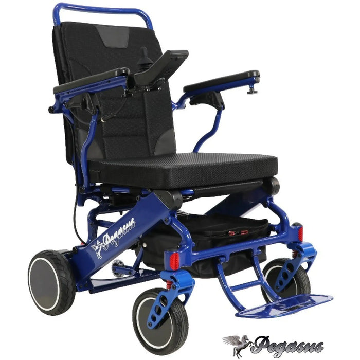 Discover Mobility Pegasus Carbon Fiber Wheelchair - Blue