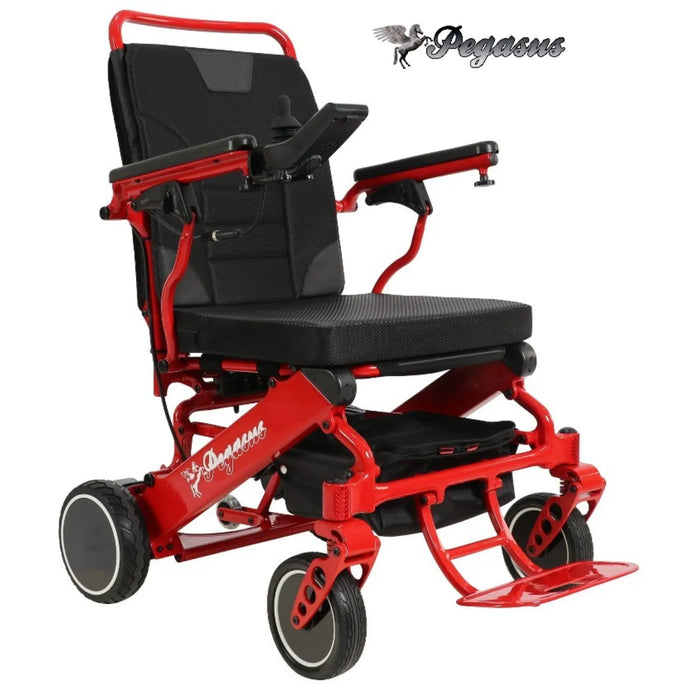 Discover Mobility Pegasus Carbon Fiber Wheelchair - Red