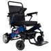 Discover Mobility Phoenix Portable Power Wheelchair - Blue Side