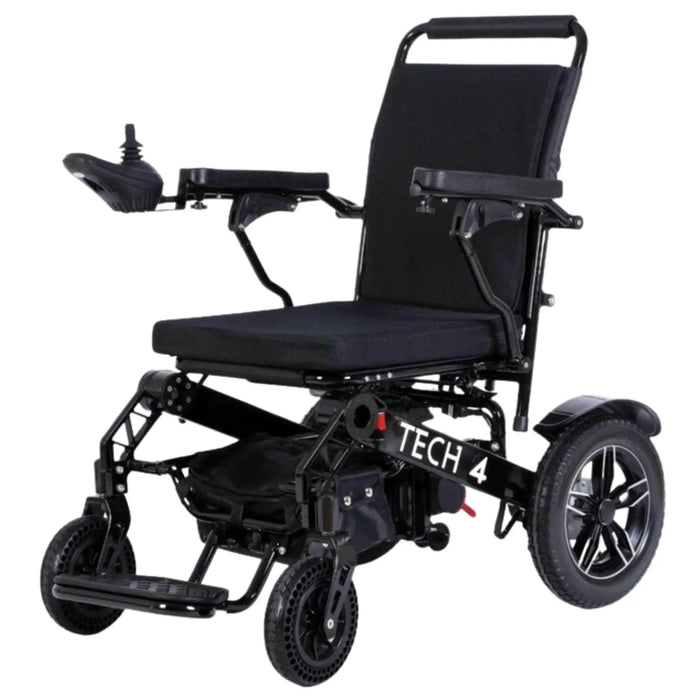 Discover Mobility Tech 4 Remote Control Power Wheelchair- Black